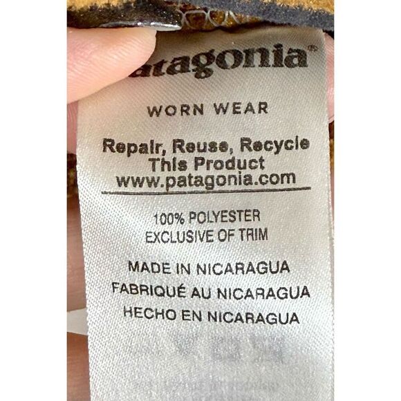 PATAGONIA WOMEN'S RARE COLOR COMBO LIGHTWEIGHT SYNCHILLA SNAP-T PULLOVER XS - Picture 8 of 12